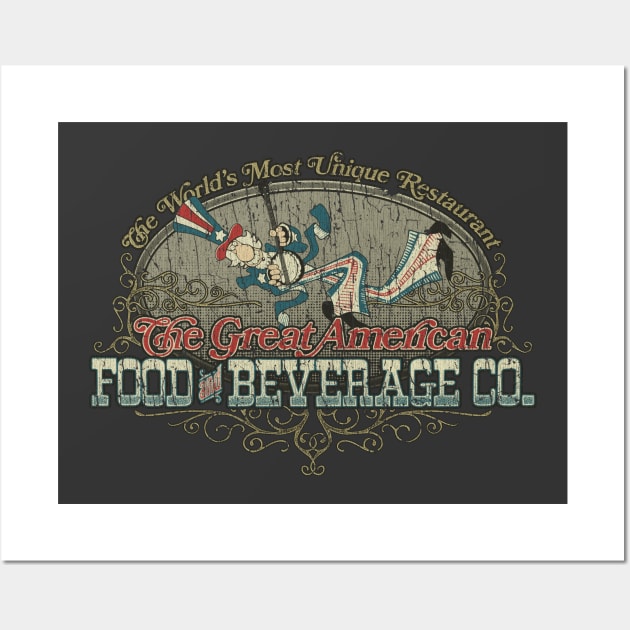 The Great American Food & Beverage Co. 1970 Wall Art by JCD666